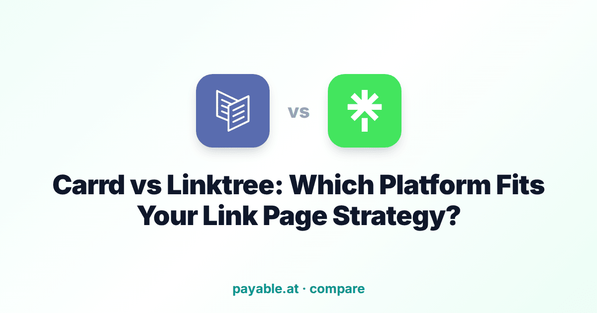 Carrd vs Linktree: Which Platform Fits Your Link Page Strategy? Carrd vs Linktree: Which Platform Fits Your Link Page Strategy?