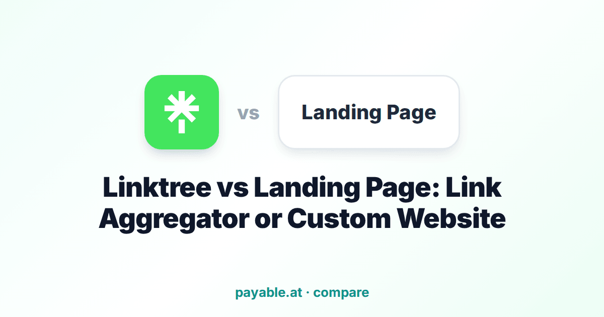 Linktree vs Landing Page: Link Aggregator or Custom Website Linktree vs Landing Page: Link Aggregator or Custom Website