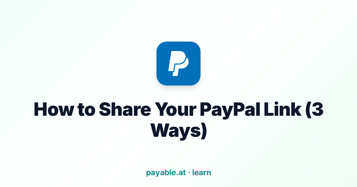 How to Share Your PayPal Link (3 Ways) How to Share Your PayPal Link (3 Ways)