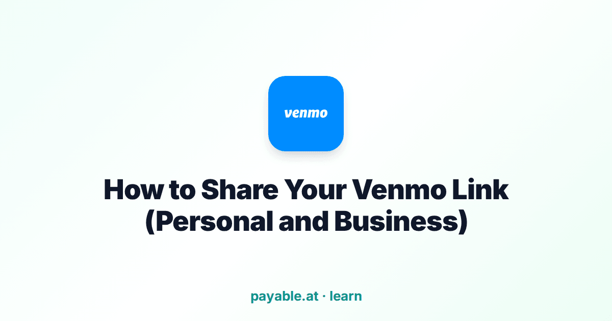 How to Share Your Venmo Link (Personal and Business) How to Share Your Venmo Link (Personal and Business)