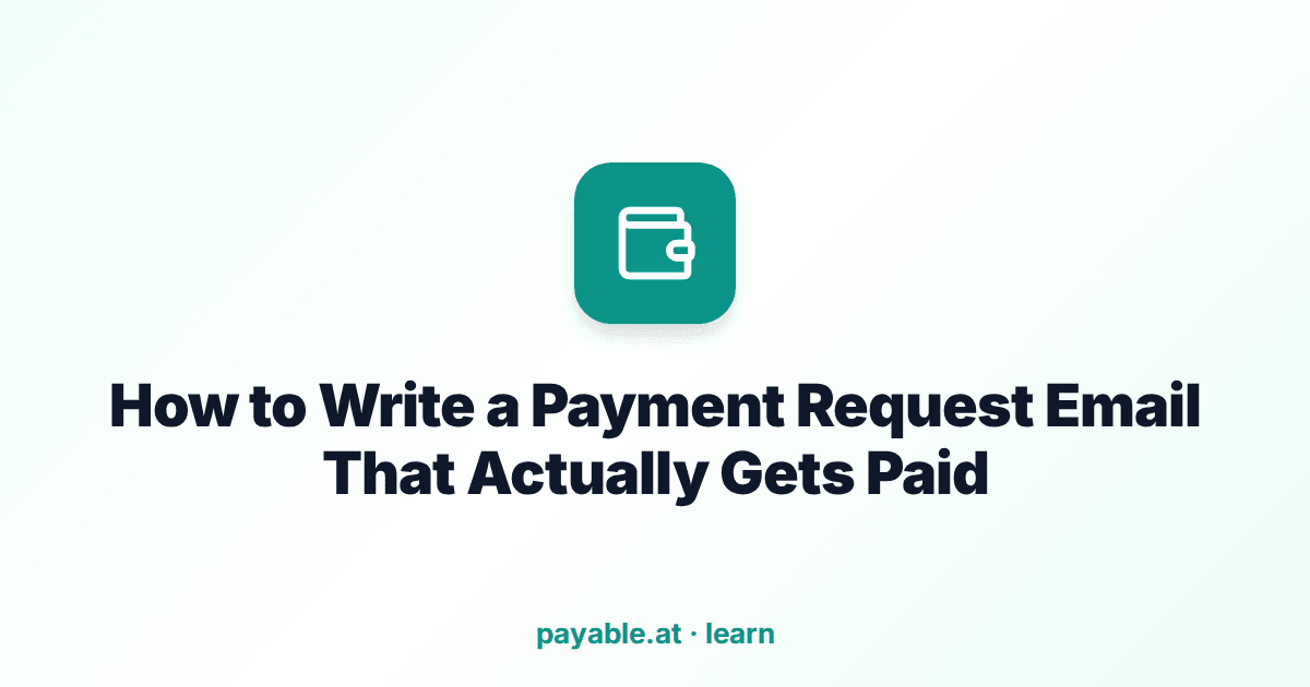 How to Write a Payment Request Email That Actually Gets Paid How to Write a Payment Request Email That Actually Gets Paid