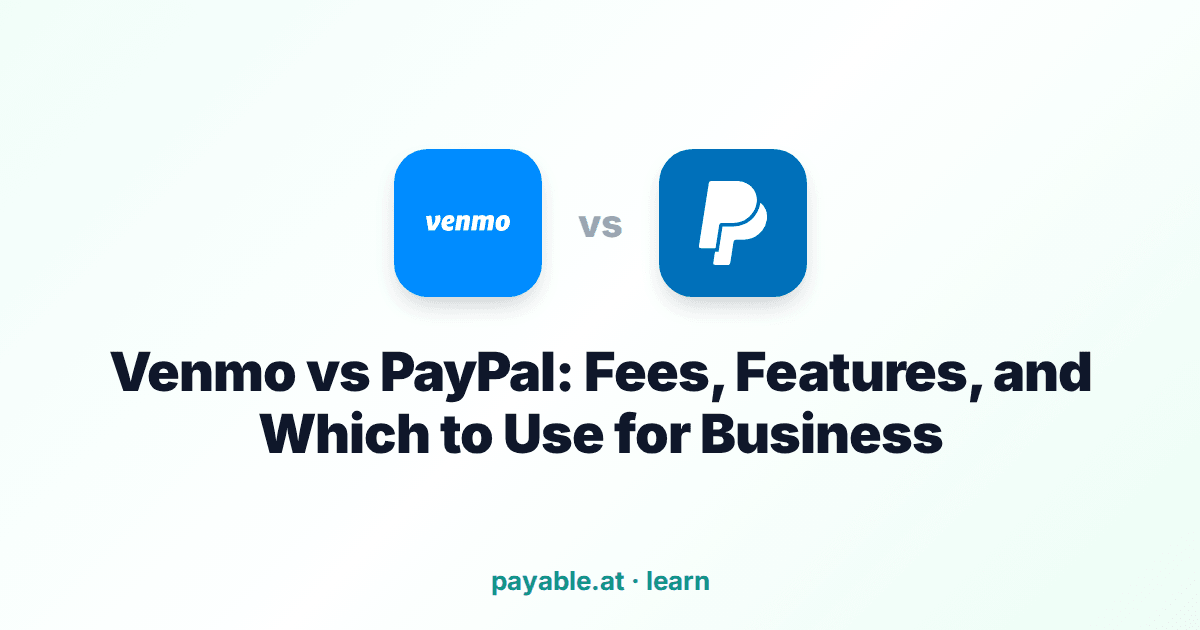 Venmo vs PayPal: Fees, Features, and Which to Use for Business Venmo vs PayPal: Fees, Features, and Which to Use for Business